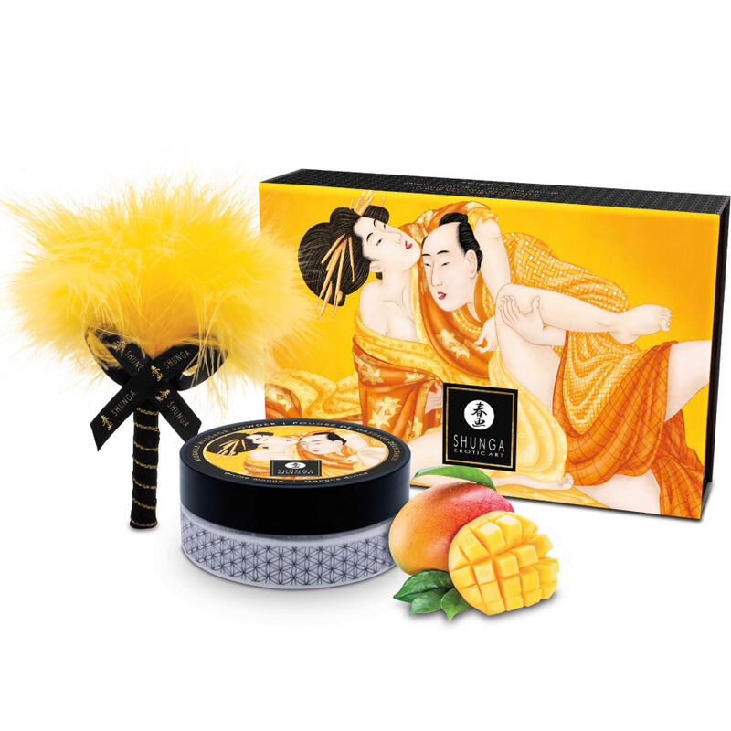 SHUNGA - KIT POLVERE DA MASSAGGIO ALIMENTARE MANGO – Polveri commestibili