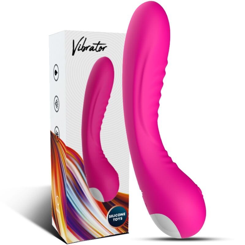 ARMONY - VIBRATORE LEGEND IN SILICONE FUCSIA – Rotatori vibranti – foto 5