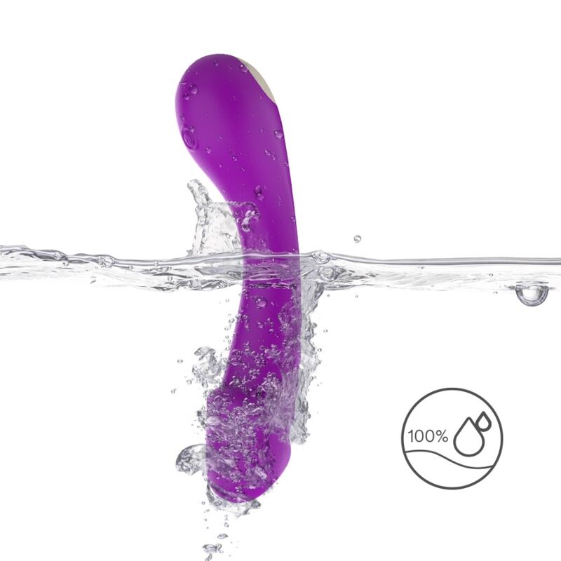 ARMONY - DILDO VIBRATORE G-SPOT IN SILICONE VIOLA – Rotatori vibranti – foto 4