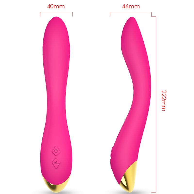 ARMONY - VIBRATORE FLAMINGO MULTIPOSIZIONE FUCSIA – Rotatori vibranti – foto 2