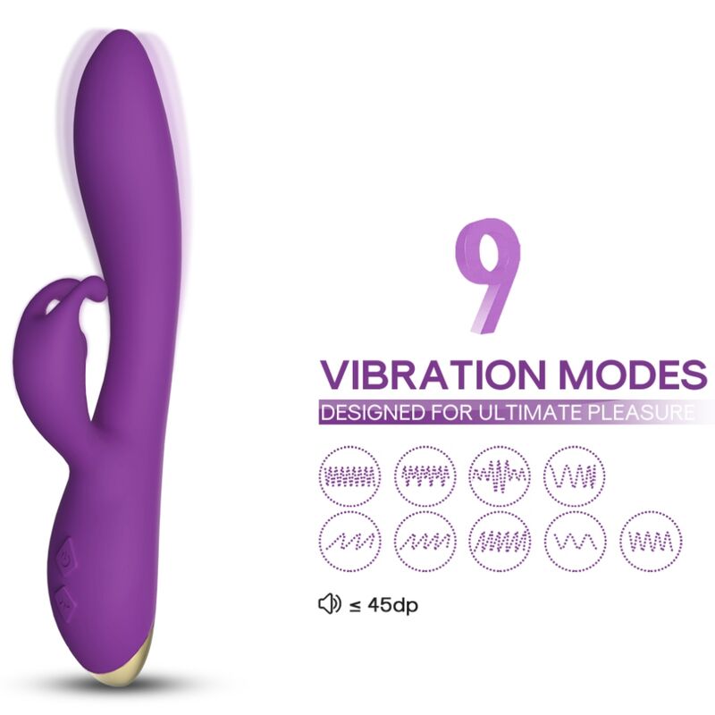 ARMONY - BONNIE VIBRATORE RABBIT VIOLA – Vibratori di coniglio – foto 3