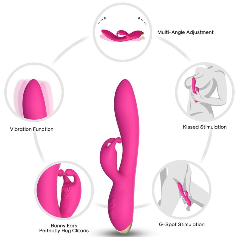 ARMONY - BONNIE VIBRATORE CONIGLIO FUCSIA – Vibratori di coniglio – foto 2