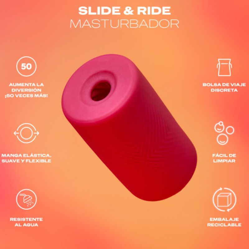 DUREX - TOY MASTURBADOR SLIDE & RIDE – Vari masturbatori – foto 2