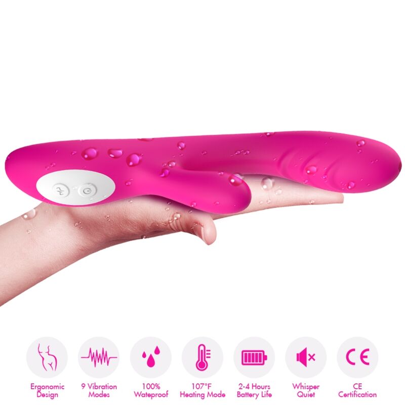 ARMONY - VIBRATORE SPARK EFFETTO CALORE FUCSIA – Vibratori a punto G – foto 3