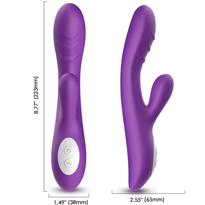 ARMONY - VIBRATORE SPARK EFFETTO CALORE VIOLA – Vibratori a punto G – foto 3