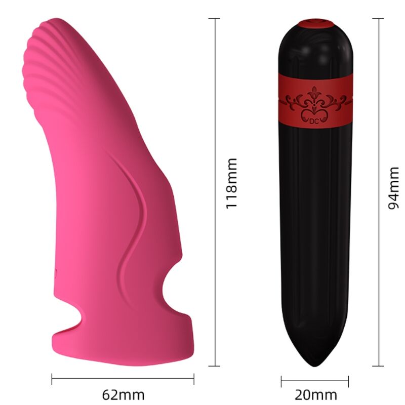 ARMONY - AURORA VIBRATORE FINGER FUCSIA – Mini vibratori