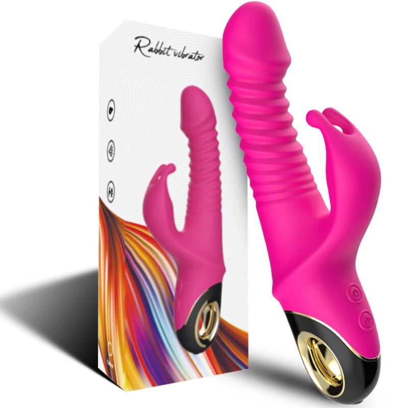 ARMONY - VIBRATORE ZING DILDO CONIGLIO FUCSIA – Vibratori di coniglio – foto 5