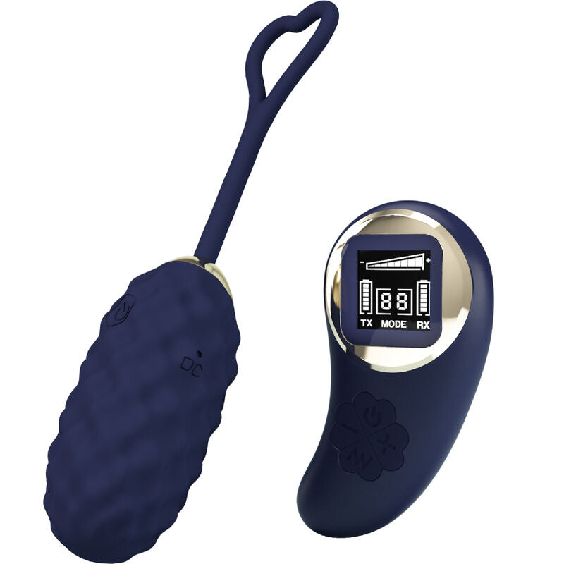 PRETTY LOVE - UOVO VIBRANTE CON TELECOMANDO BLU VIVIAN – Uova vibranti
