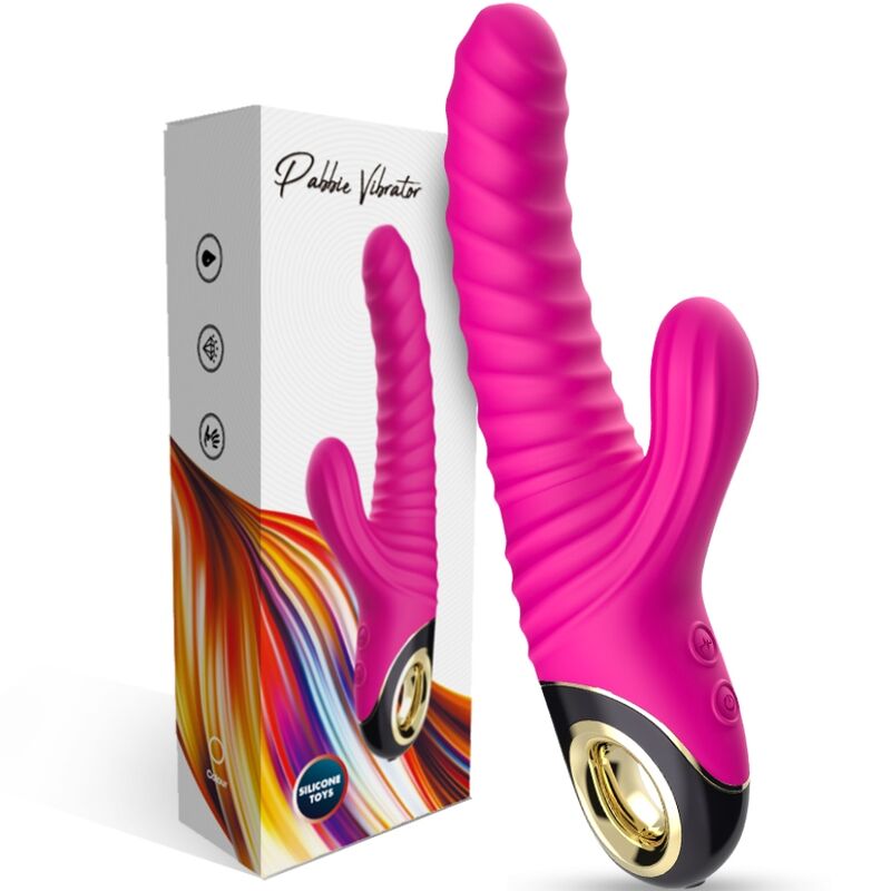 ARMONY - VIBRATORE ETERNITY IN SILICONE FUCSIA – Vibratori di coniglio – foto 5