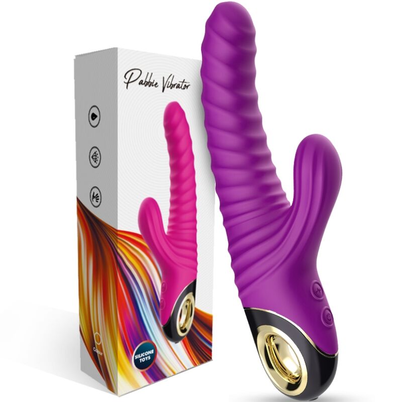 ARMONY - VIBRATORE ETERNITY IN SILICONE VIOLA – Vibratori di coniglio – foto 5