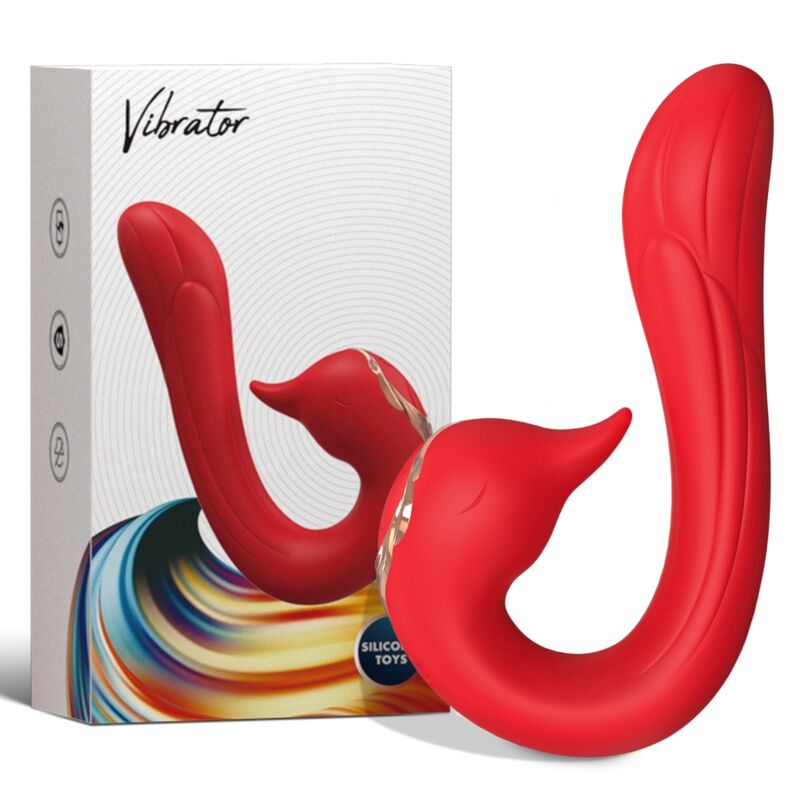 ARMONY - VIBRATORE DELFIN MULTIPOSIZIONE ED EFFETTO CALORE ROSSO – Rotatori vibranti – foto 5