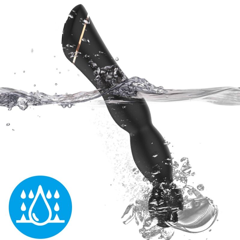 ARMONY - VIBRATORE BAMBU REGOLABILE NERO – Classici vibratori anali o vaginali – foto 3