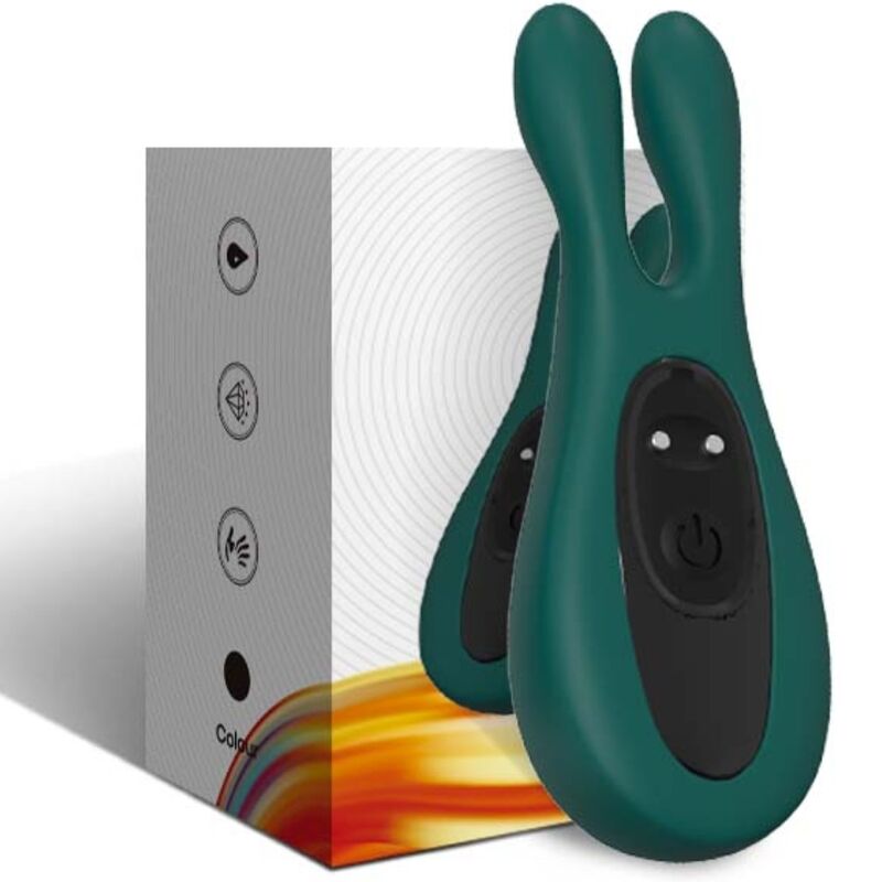 ARMONY - STIMOLATORE E VIBRATORE CONIGLIO VERDE – Per il clitoride – foto 5