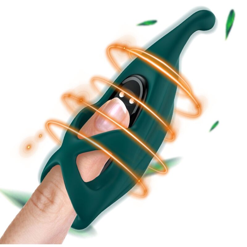 ARMONY - STIMOLATORE E VIBRATORE PER DITA VERDE – Per il clitoride – foto 2