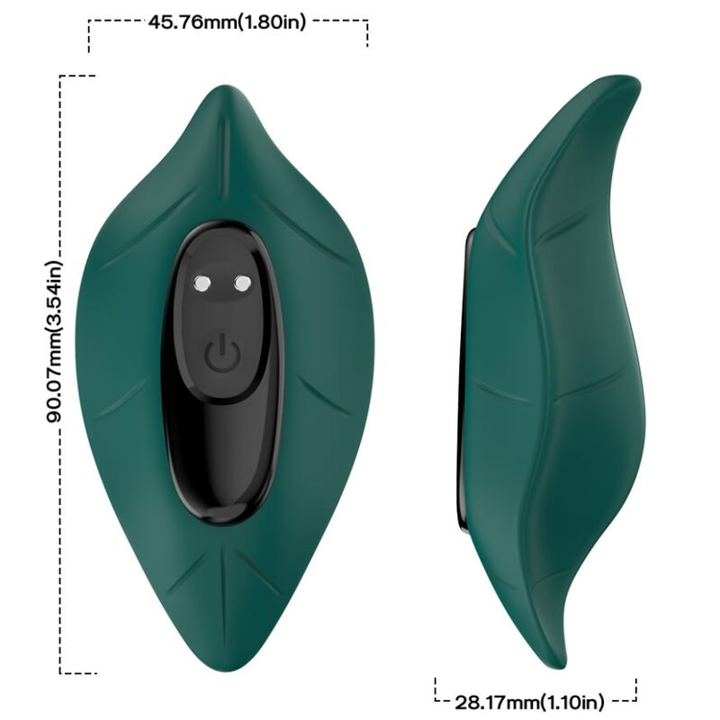 ARMONY - TELECOMANDO STIMOLATORE E VIBRATORE VERDE – Per il clitoride – foto 4