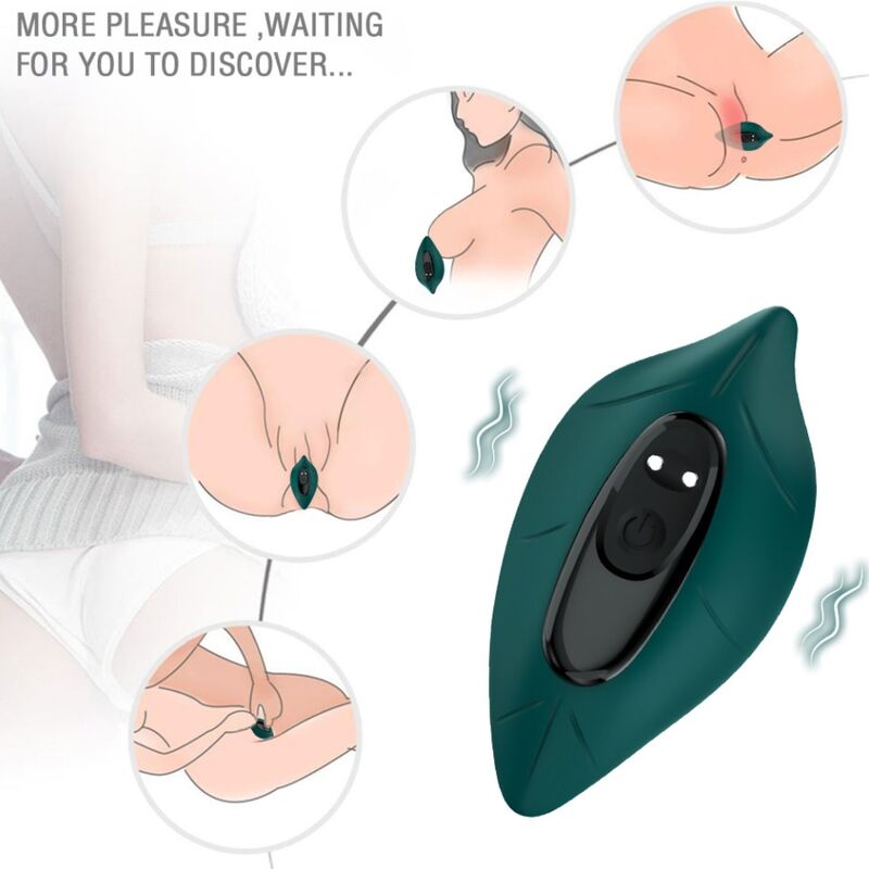ARMONY - TELECOMANDO STIMOLATORE E VIBRATORE VERDE – Per il clitoride – foto 3