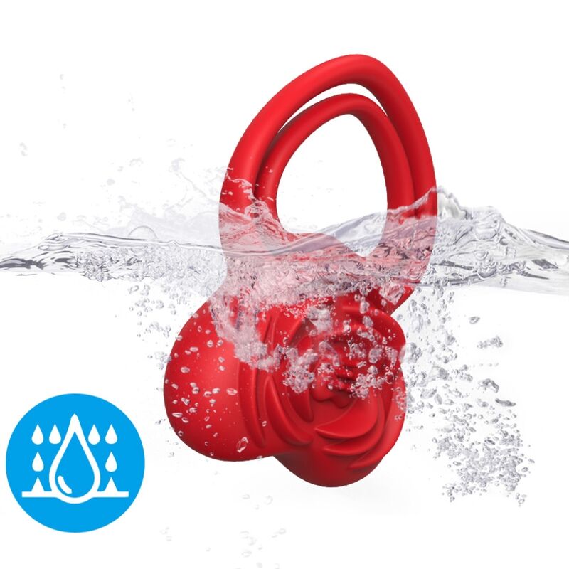 ARMONY - ANELLO VIBRATORE CUORE ROSSO – Cockring con vibrazione – foto 4