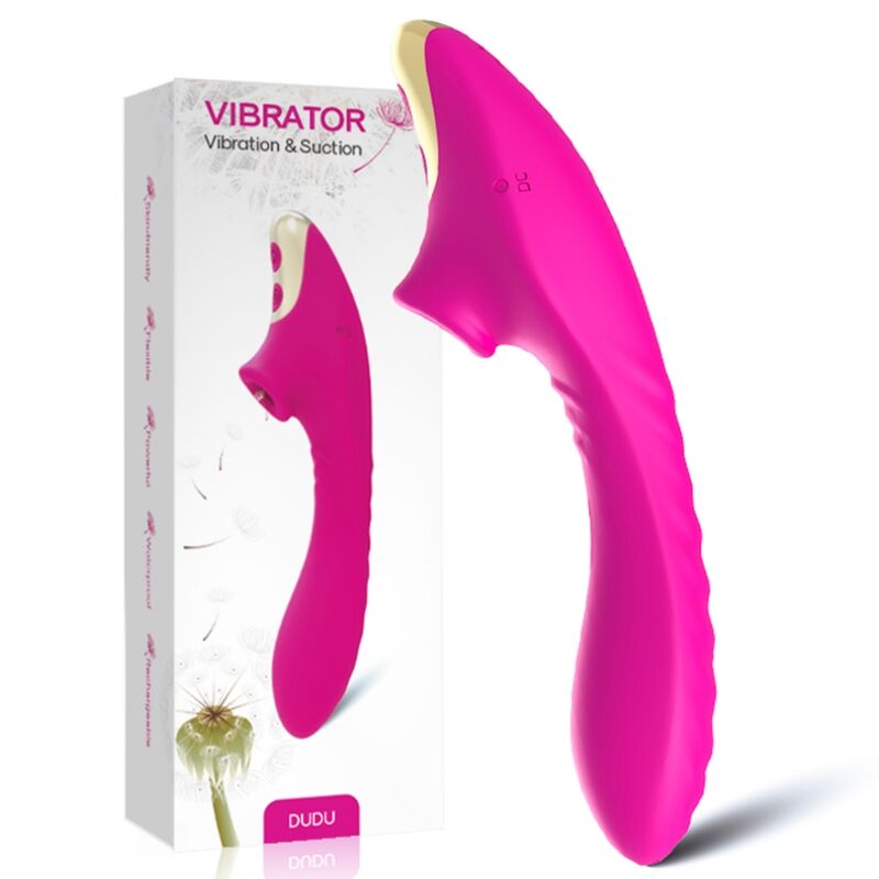 ARMONY - DUDU FUCHSIA CLITORIDE SUCKER – Stimolatore dell'aria nessuna vibrazione