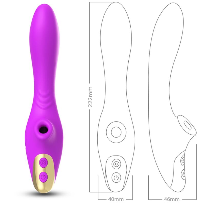 ARMONY - DUDU VIOLET CLITORIS SUCKER – Stimolatore dell'aria nessuna vibrazione – foto 3
