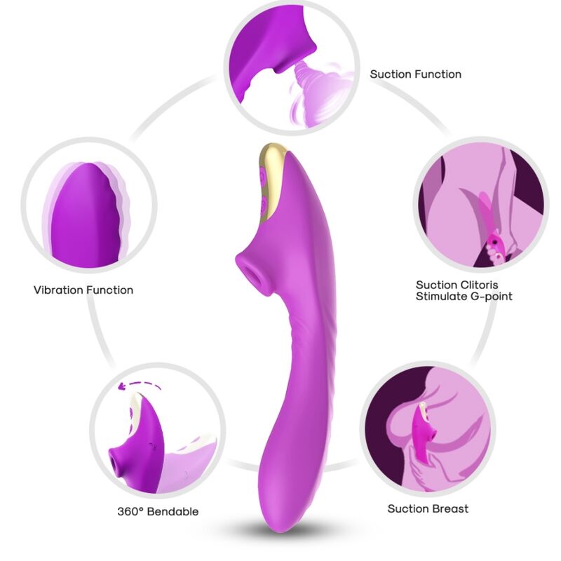 ARMONY - DUDU VIOLET CLITORIS SUCKER – Stimolatore dell'aria nessuna vibrazione – foto 2
