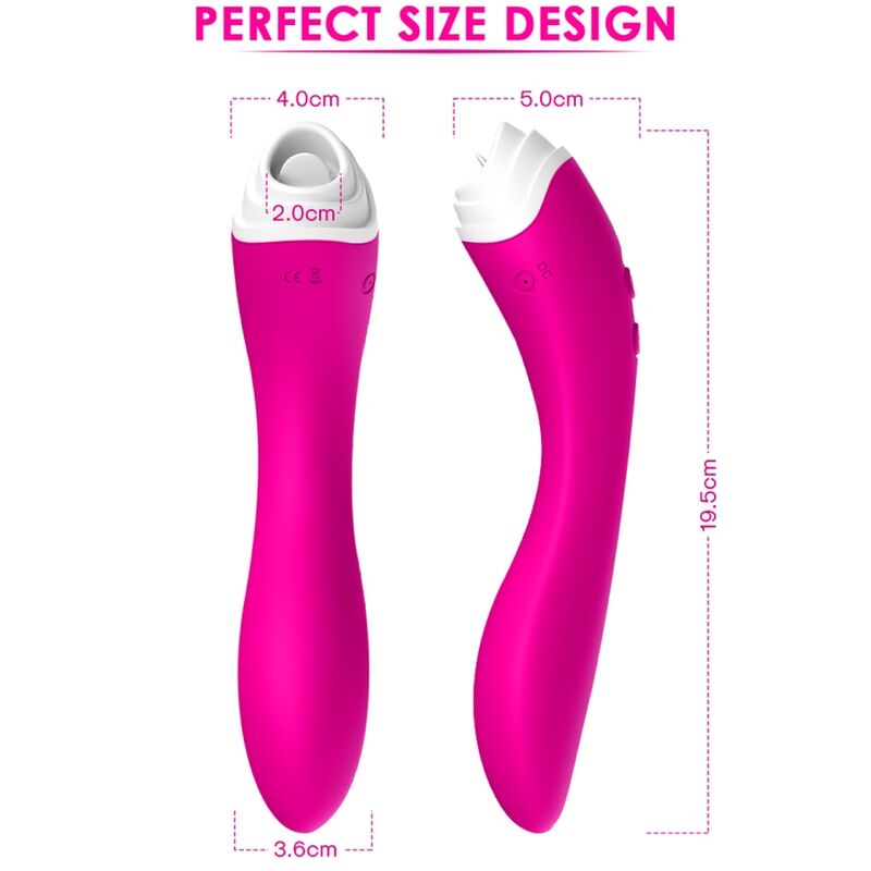 ARMONY - FAIRYLAND LECCATA CLIT VIBRANTE E VIBRATORE FUCISA – Stimolatore d'aria con vibrazione – foto 4