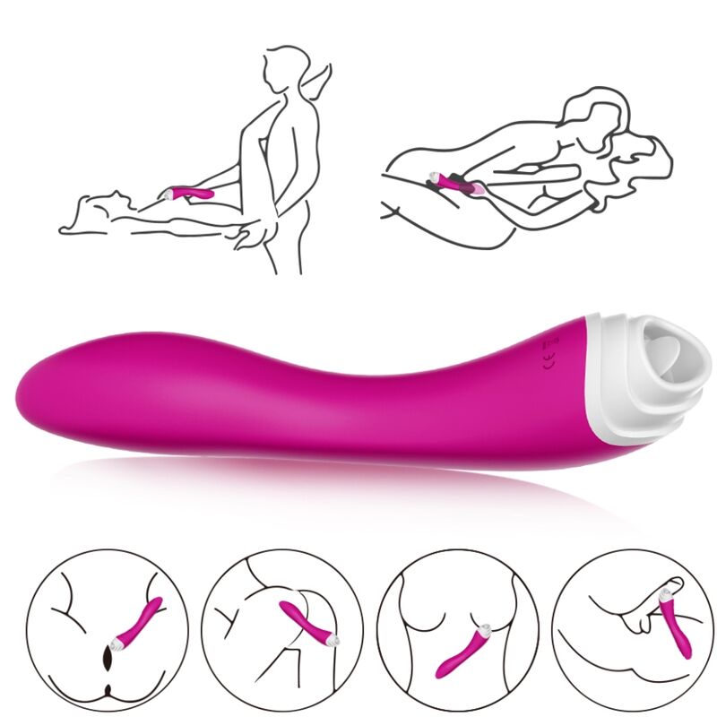 ARMONY - FAIRYLAND LECCATA CLIT VIBRANTE E VIBRATORE VIOLA – Stimolatore d'aria con vibrazione – foto 5