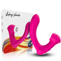 ARMONY - SECRETKISS LICKING VIBRATING CLITORIDE & VIBRATORE CURVO FUCSIA – Stimolatore d'aria con vibrazione