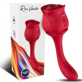 ARMONY - ROSELOVER CLITORIDE ASPIRATORE E STIMOLATORE ROSSO – Stimolatore d'aria con vibrazione