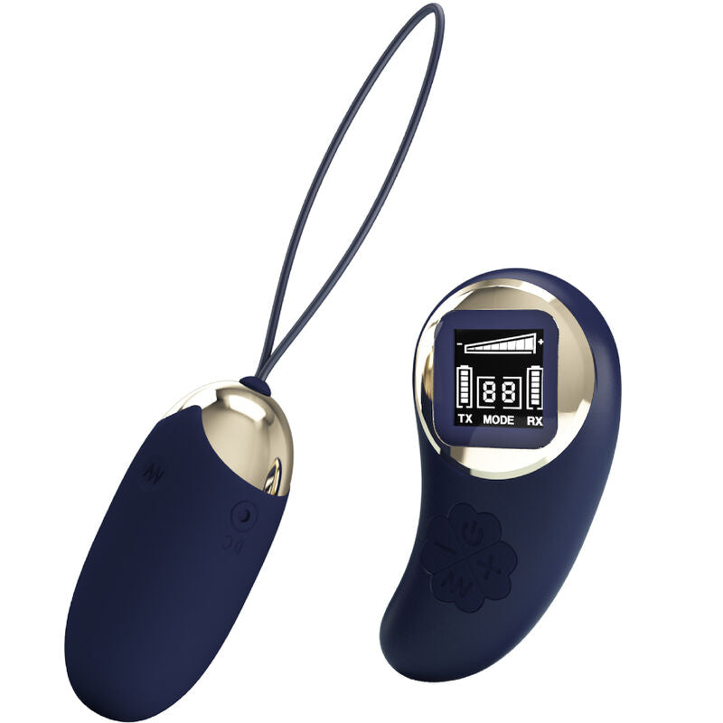 PRETTY LOVE - TELECOMANDO UOVO VIBRANTE MINA BLU – Uova vibranti
