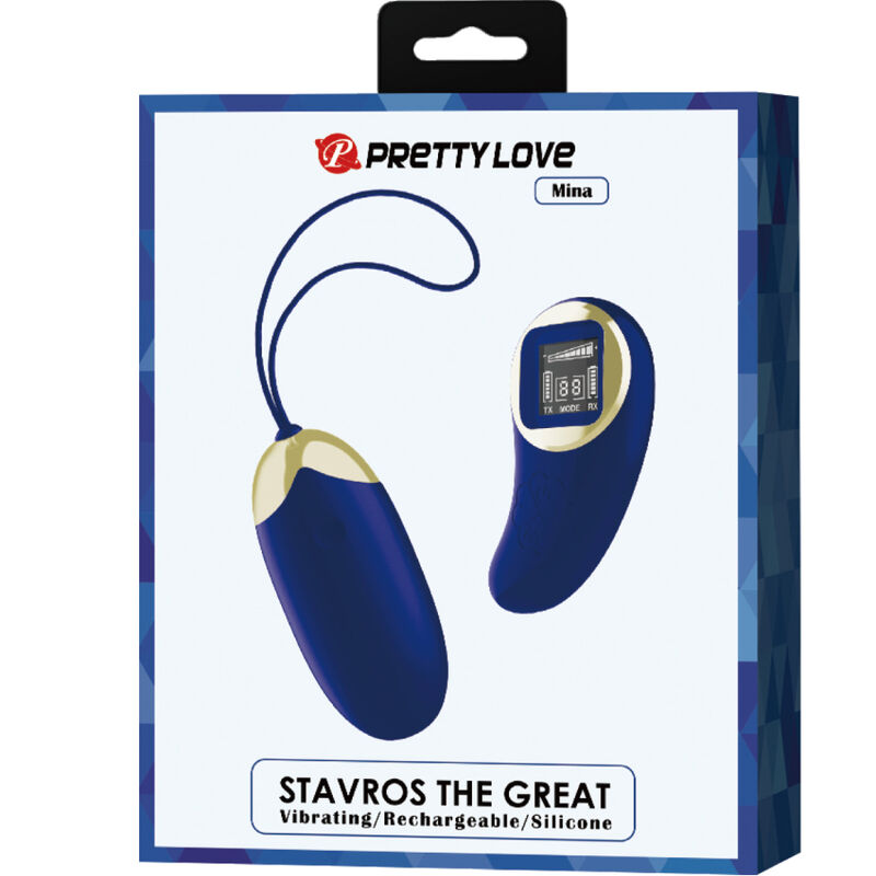 PRETTY LOVE - TELECOMANDO UOVO VIBRANTE MINA BLU – Uova vibranti – foto 6