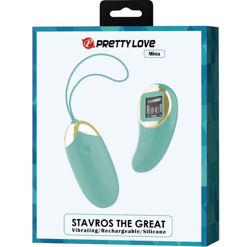 PRETTY LOVE - MINIERA DI UOVO VIBRANTE CON TELECOMANDO VERDE – Uova vibranti – foto 6
