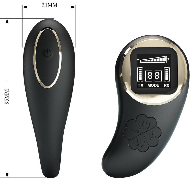 PRETTY LOVE - TELECOMANDO VIBRATORE NATHAN DOUBLE PLEASURE – Vibratori HI-TECH – foto 2