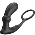 PRETTY LOVE - ANELLO ANALE E VIBRATORE WARREN BLACK – Vibratori anali