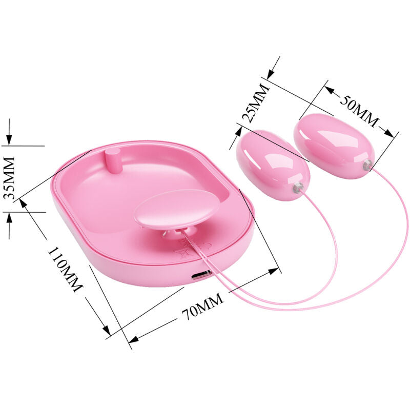 PRETTY LOVE - FUN BOX PALLETTO VIBRANTE ROSA – Proiettili vibranti – foto 5