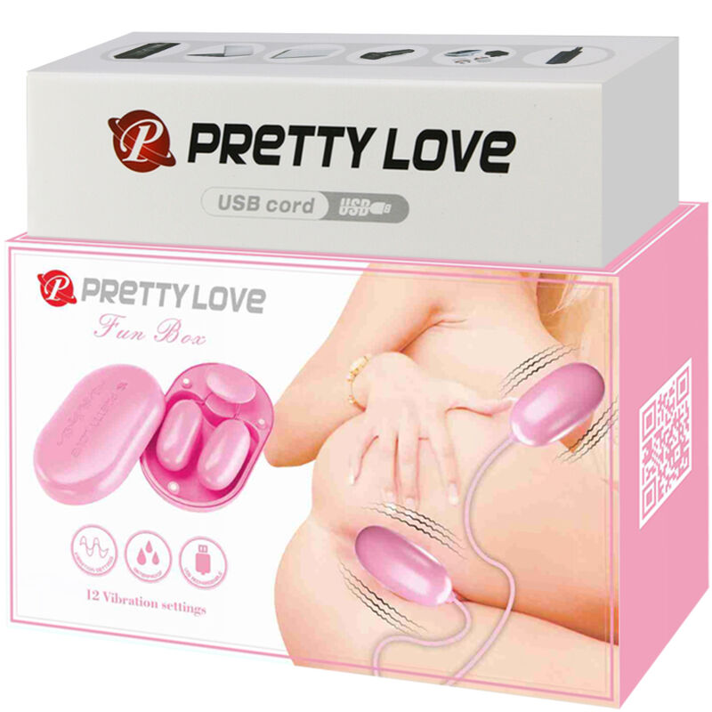 PRETTY LOVE - FUN BOX PALLETTO VIBRANTE ROSA – Proiettili vibranti – foto 8