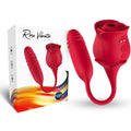 ARMONY - ROSEKNIGTH CLITORIDE SUCKER & VIBRATOR ROSSO – Stimolatore d'aria con vibrazione