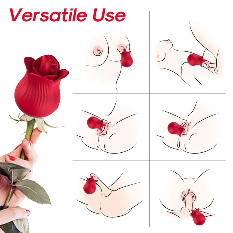 ARMONY - VIBRATORE E STIMOLATORE ROSA ROSSO – Stimolatore d'aria con vibrazione – foto 2