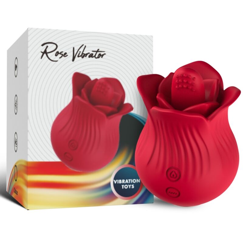ARMONY - VIBRATORE E STIMOLATORE ROSA ROSSO – Stimolatore d'aria con vibrazione – foto 5