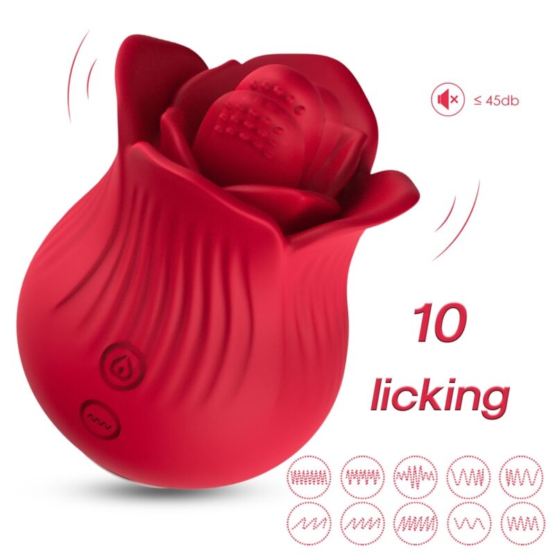 ARMONY - VIBRATORE E STIMOLATORE ROSA ROSSO – Stimolatore d'aria con vibrazione