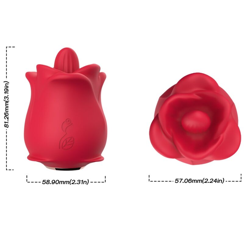 ARMONY - VIBRATORE ROSA ROSSO – Per il clitoride – foto 3