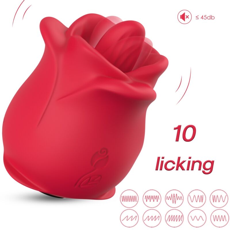 ARMONY - VIBRATORE ROSA ROSSO – Per il clitoride
