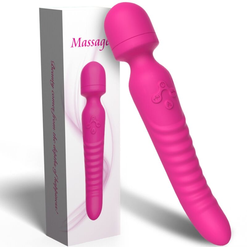 ARMONY - MISSION MASSAGGIATORE E VIBRATORE EFFETTO CALORE FUCSIA – Per il clitoride – foto 4