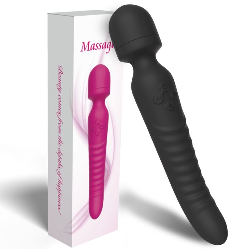 ARMONY - MASSAGGIATORE E VIBRATORE MISSION EFFETTO CALORE NERO – Per il clitoride – foto 4