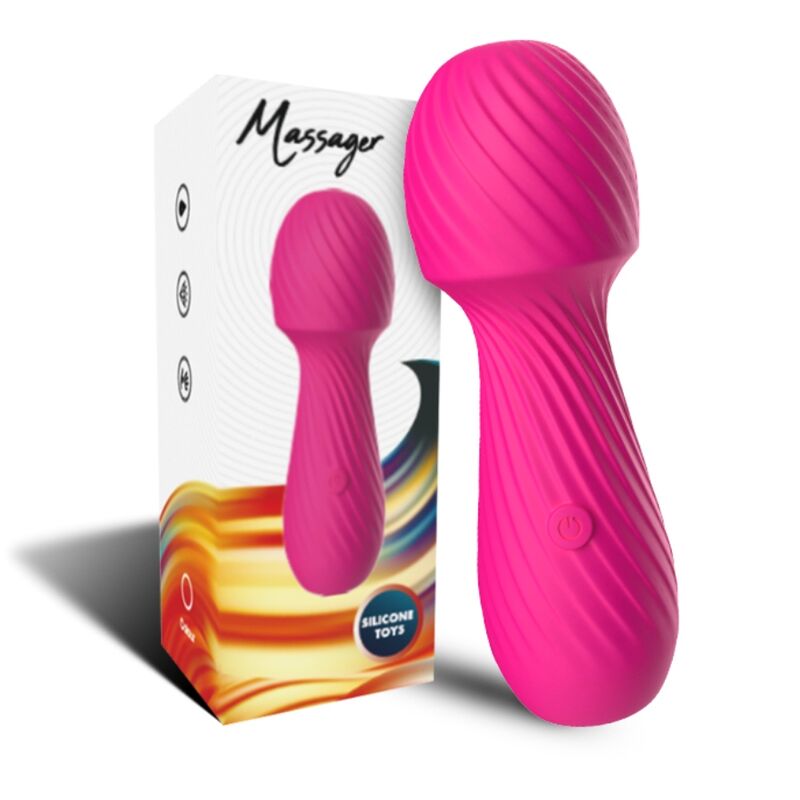 ARMONY - MASSAGGIATORE DAZZLE E VIBRATORE PICCOLO FUCSIA – Per il clitoride – foto 4