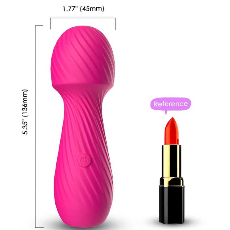 ARMONY - MASSAGGIATORE DAZZLE E VIBRATORE PICCOLO FUCSIA – Per il clitoride