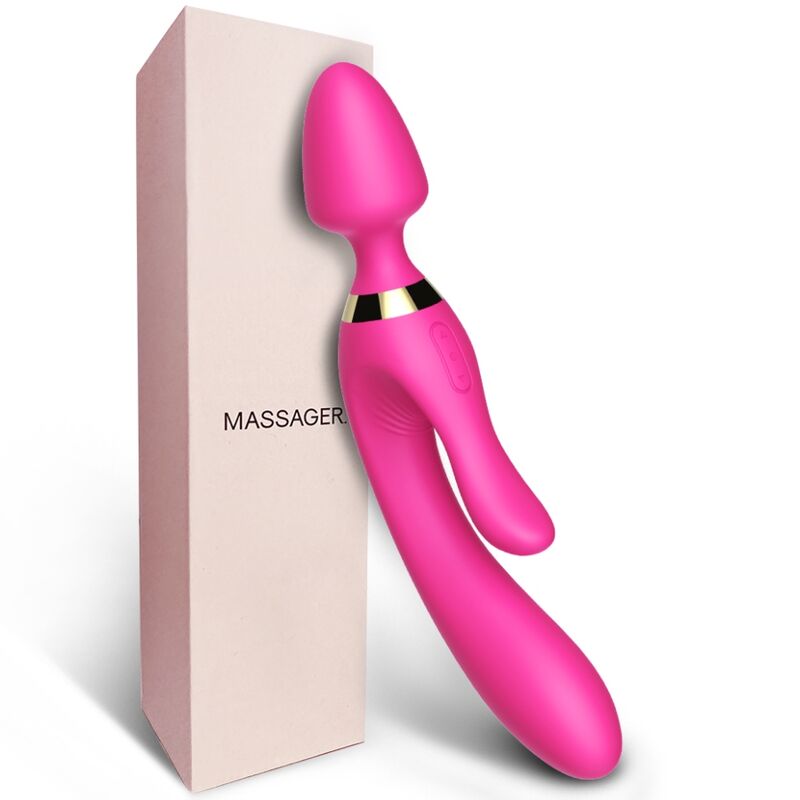ARMONY - MASSAGGIATORE E VIBRATORE RABBIT FUCSIA – Per il clitoride – foto 4