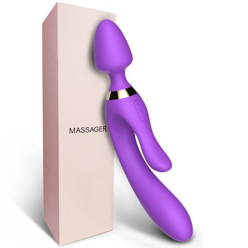 ARMONY - MASSAGGIATORE E VIBRATORE RABBIT VIOLA – Per il clitoride – foto 4