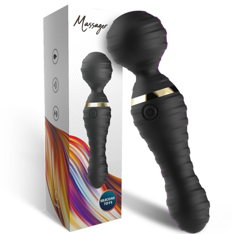 ARMONY - MASSAGGIATORE E VIBRATORE FREEDO PICCOLO NERO – Per il clitoride – foto 4
