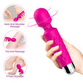 ARMONY - MASSAGGIATORE E VIBRATORE POSTINO TESTA SUPER FLESSIBILE FUCSIA – Per il clitoride