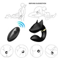 ARMONY - VIBRATORE FOX PER COPPIA TELECOMANDO NERO – Vibratore per coppie UD